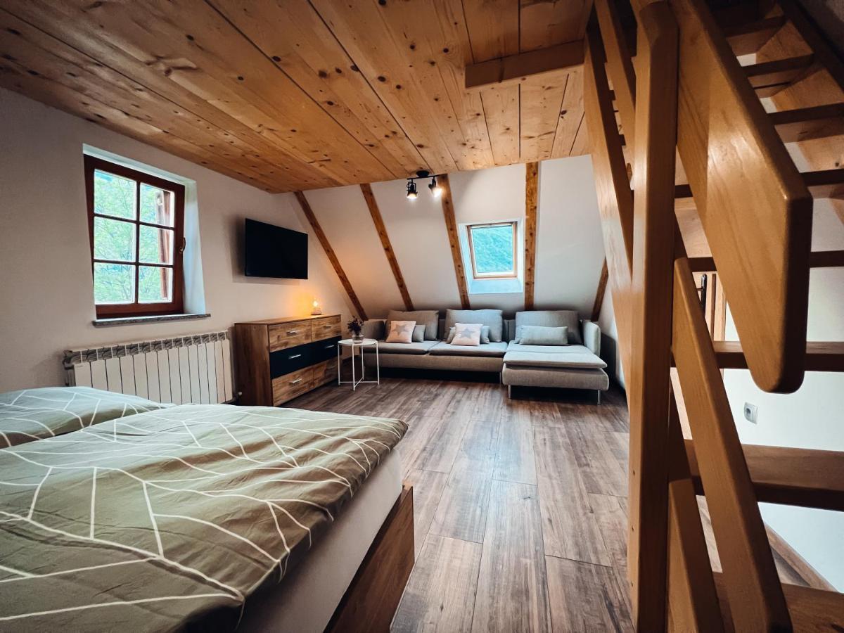 Apartments Mala Korita Soce Soca Luaran gambar